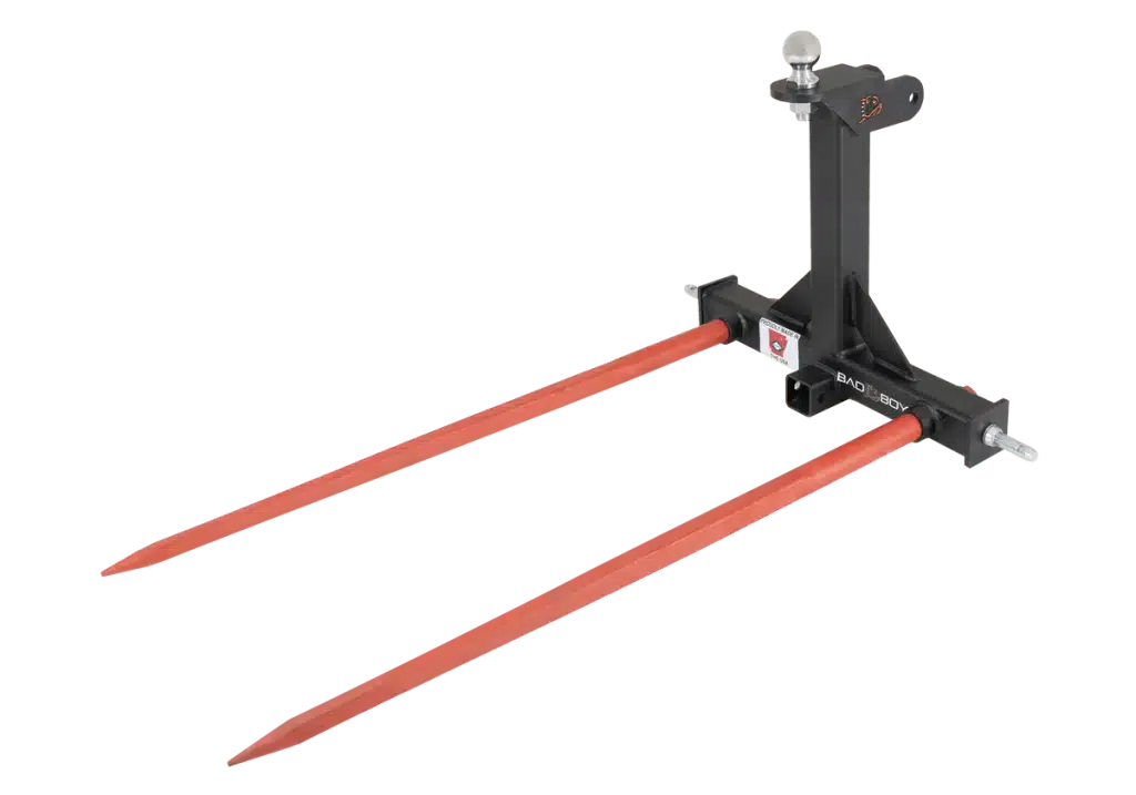 2 SPEAR HAY FORK/TRAILER MOVER