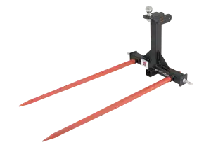 2 SPEAR HAY FORK/TRAILER MOVER