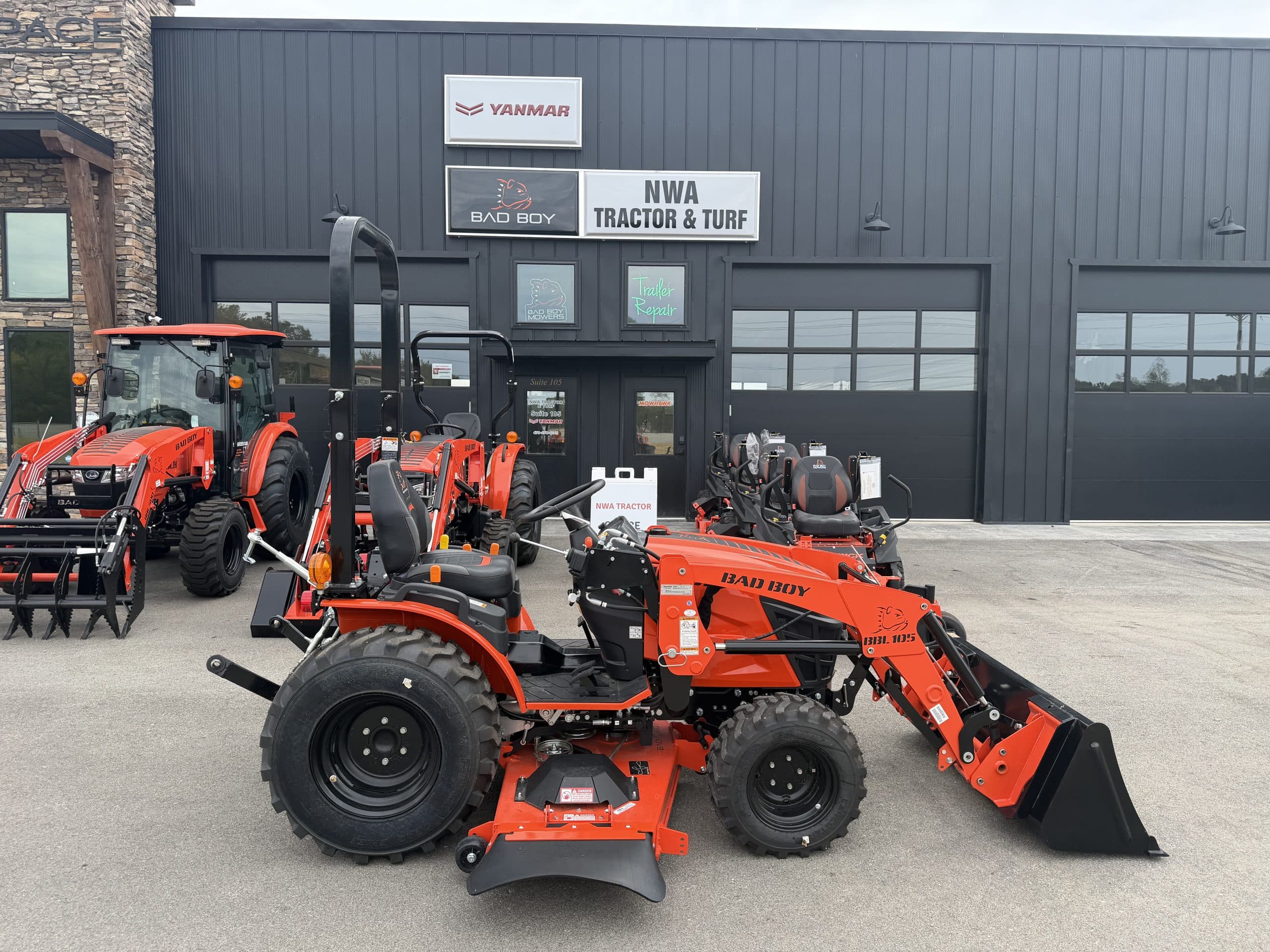 2026 Bad Boy 1025HILM Tractor With Mower | 25 HP Compact Tractor